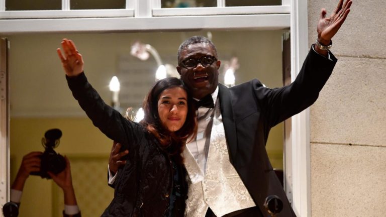 Discours du lauréat du Prix Nobel de la Paix 2018 Denis Mukwege