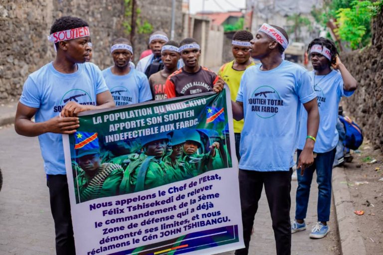 APPEL À UNE MOBILISATION GÉNÉRALE POUR UN SOUTIEN POPULAIRE AUX FARDC ( COMMUNIQUÉ) 